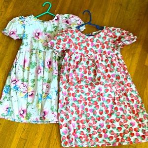 H&M prairie style cotton pretty dresses